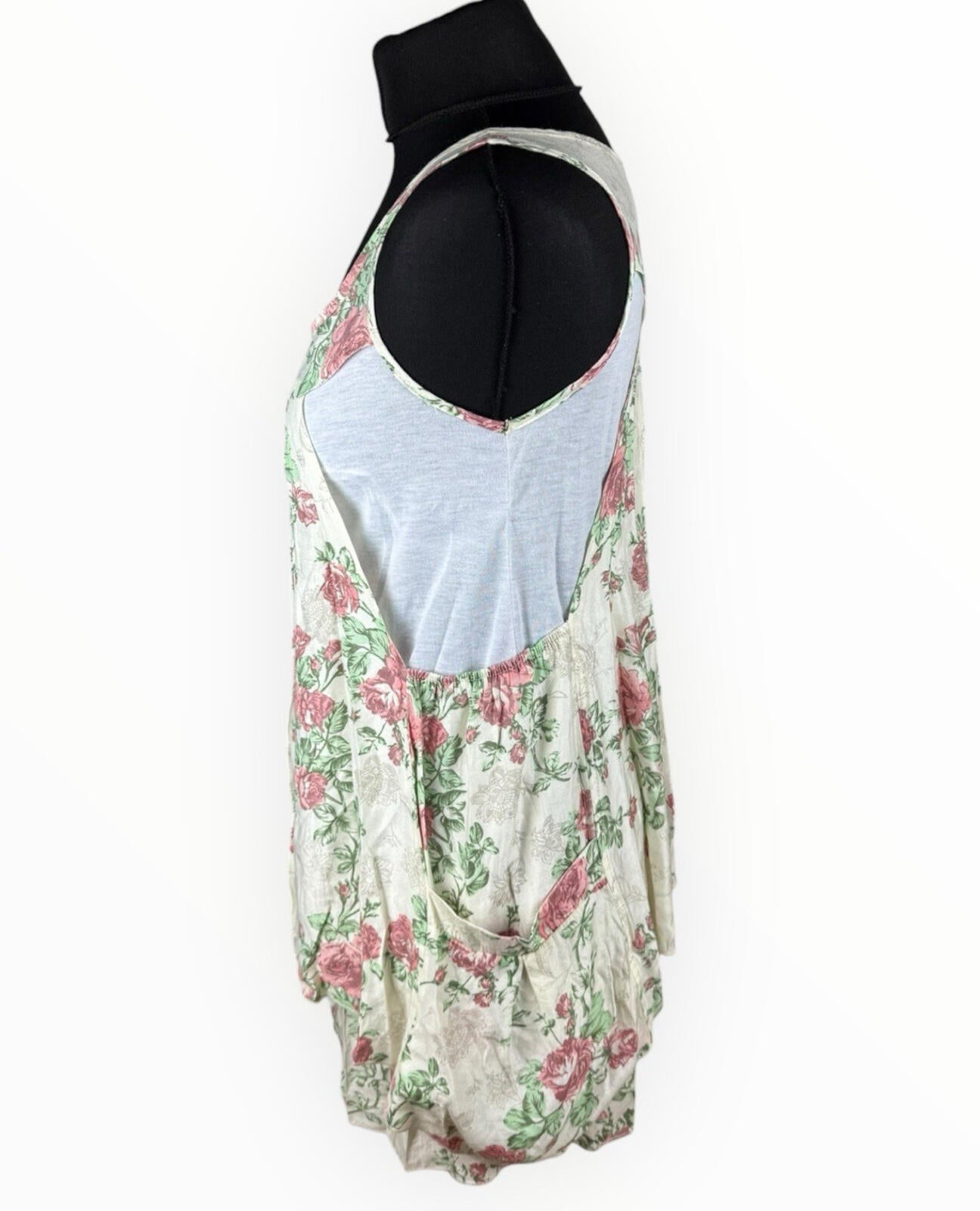 Apricot Pinafore Dress Layered Women’s UK Size M/L Mini Multicolour Summer