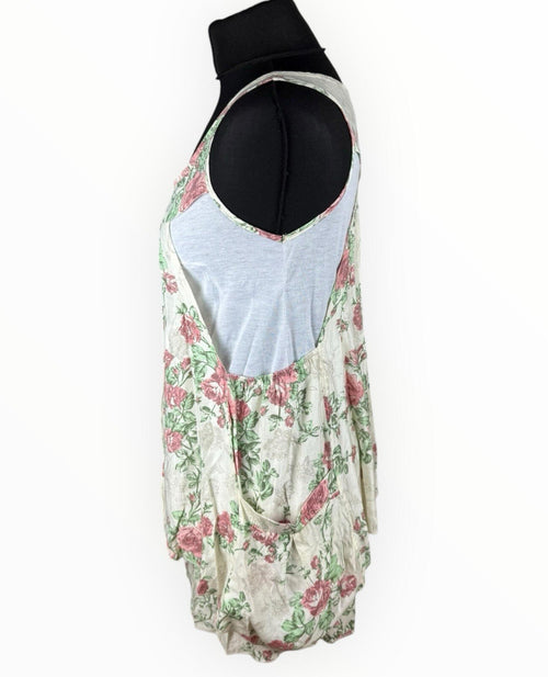 Apricot Pinafore Dress Layered Women’s UK Size M/L Mini Multicolour Summer