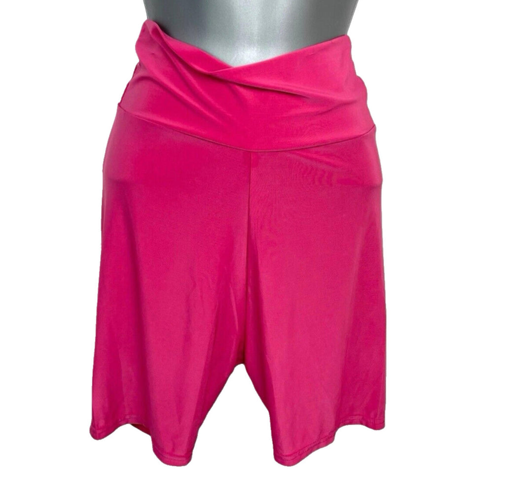 Manor Shorts Hot Pink Cycle High Waist Shaping Women’s UK Size 8