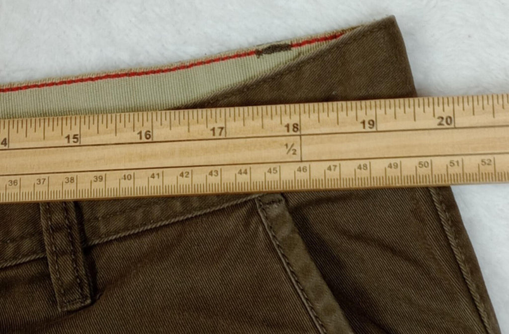 Easy Cargo Trousers Men's UK Size W38 L29 Brown 6 Pocket Design 100% Cotton