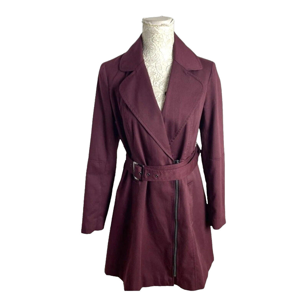 Atmosphere Fur Trim Coat Jacket Women's UK Size 10