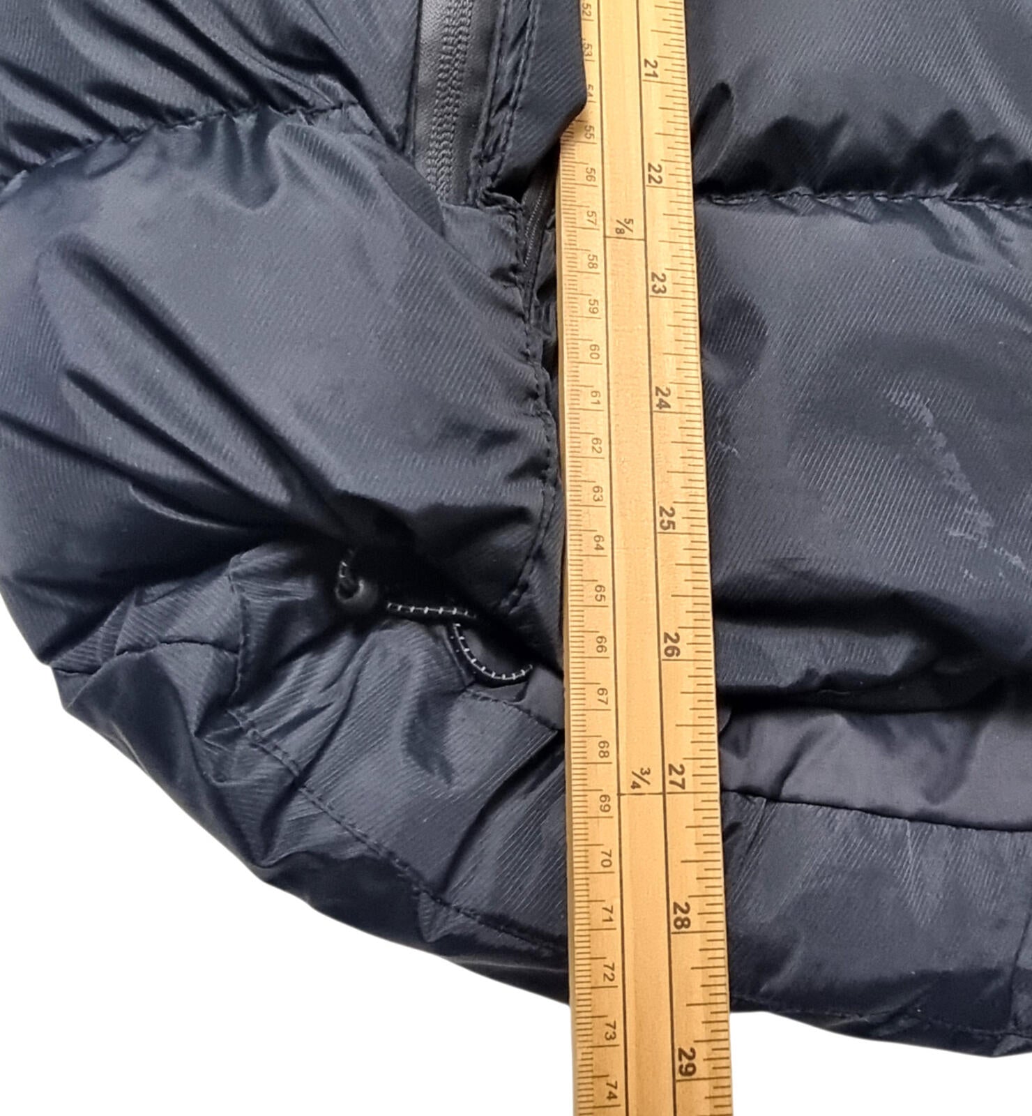 Lorenzo Veratti Puffer Jacket Men's UK Size M Black Windbreaker Down Coat Zip