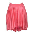 Top Shop Skirt High Low Pink Pleated Multi Length Women's UK Size 8