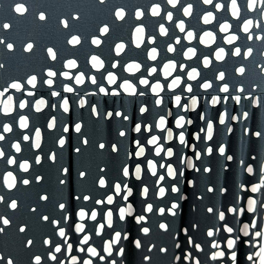 Friends Like These Polka Dot Dress Women's UK Size 20 Aline Midi Black & White