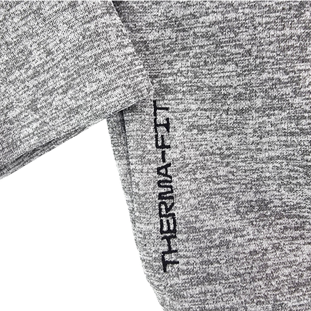 Nike Therma-FIT Hoodie Men's UK Size S Full Zip Grey Fleece Lined Jersey