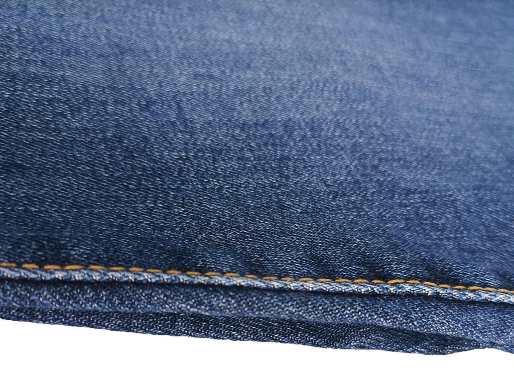 Easy Jeans Men's UK Size W28 L29 Blue 5 Pocket Cotton Rich Denim Zip Front