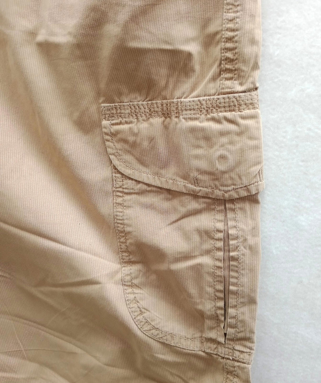 George Chino Shorts Men's UK Size Large Brown 100% Cotton Cargo Pockets