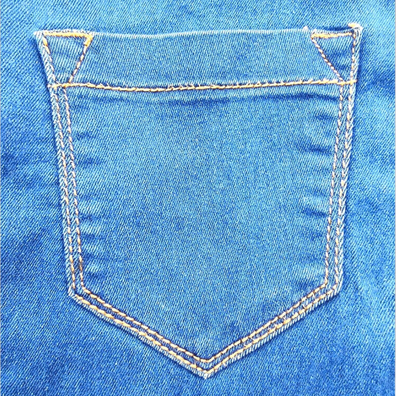 Candy Couture Jeans Junior Girls W26 L28 Blue Cotton Stretch Denim Leggings