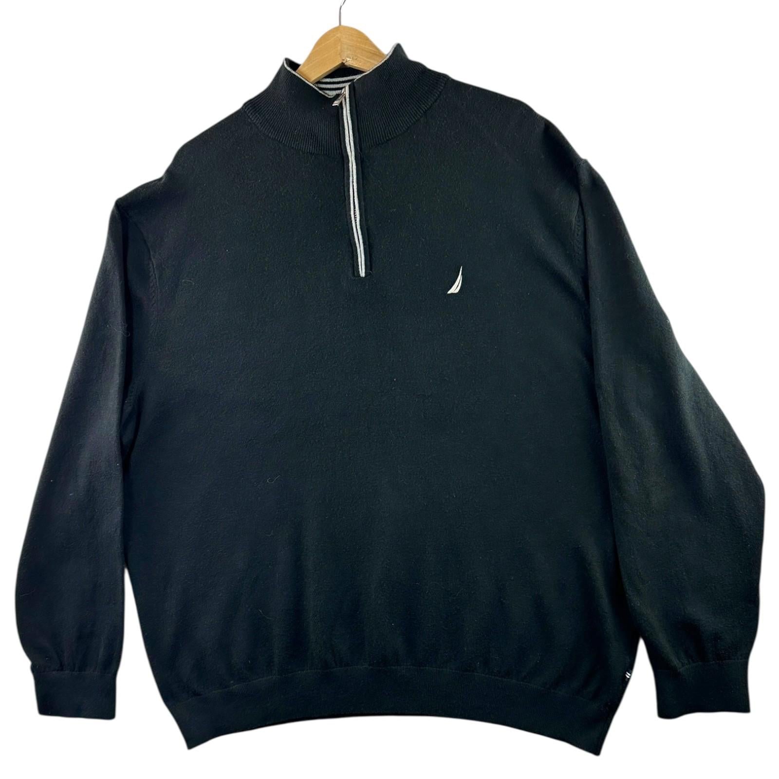 Nautica Jumper Men's UK Size 2XL Stand Up Collar Long Sleeve Embroidered Logo