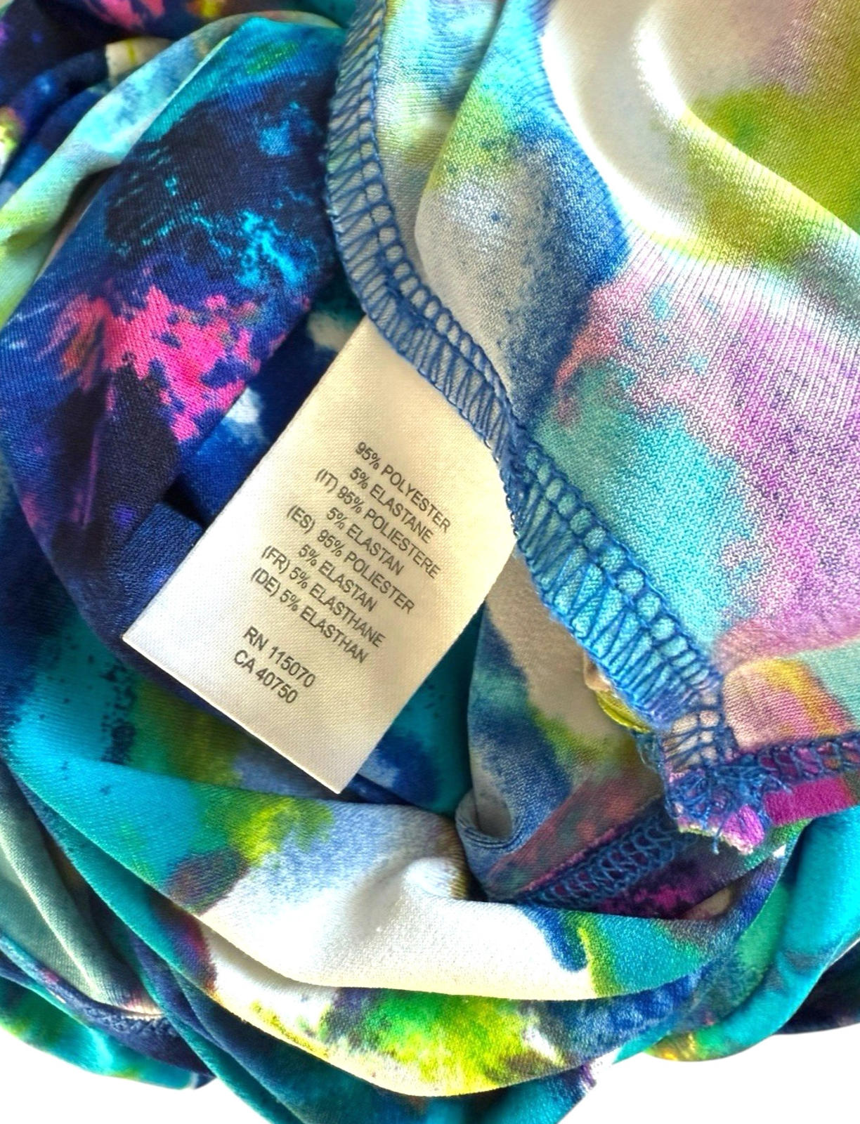Blue Smock T-Shirt Top Blouse Women’s UK Size L Large