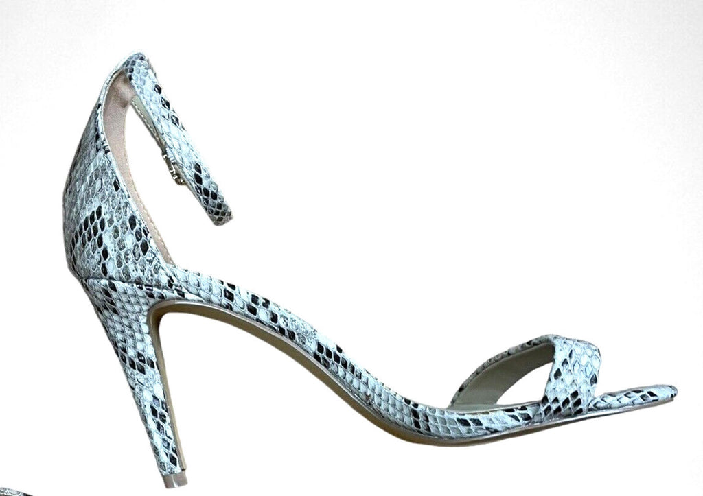 Peacocks Snakeskin Print Stilettos Shoes Open Toe Women’s UK Size 5
