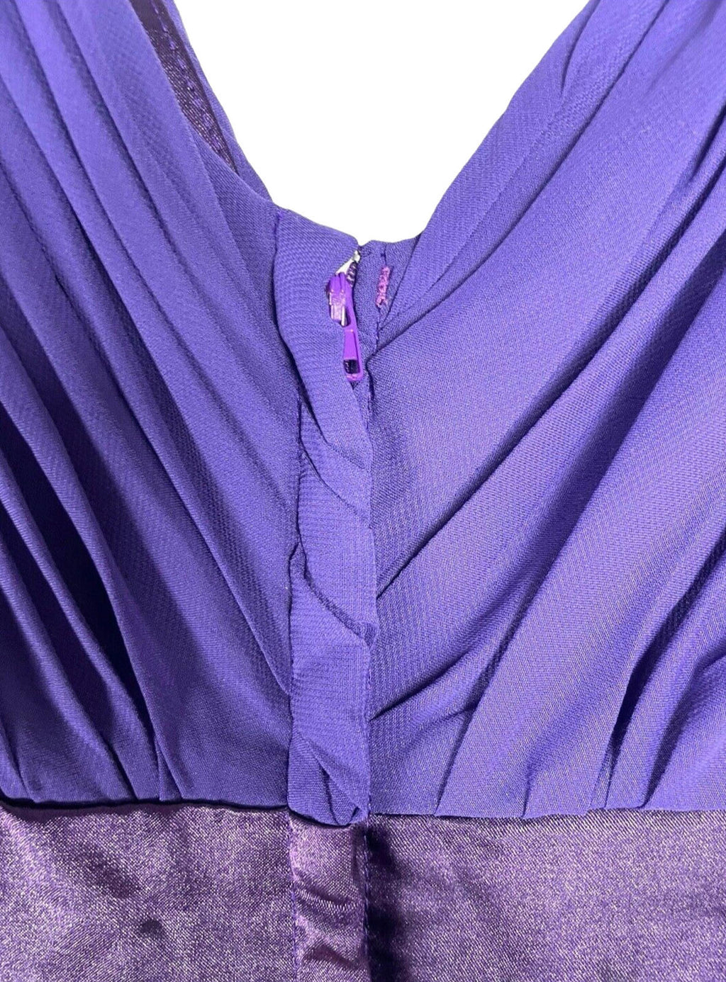 Light In The Box Occasion Dress Women's UK Size 12 Embezzled Regency Purple