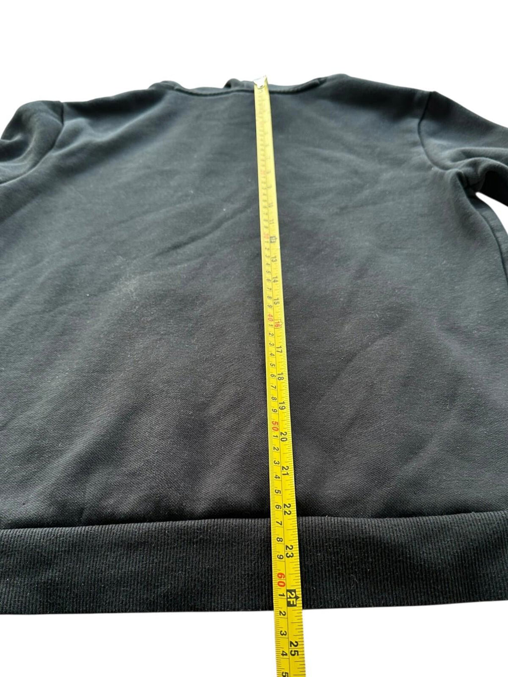 Puma Hoodie Men's UK Size S Black Jersey Graphic Print Drawstring