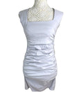 Lilac Formal Maternity Mini Dress UK Size 8 Stretch