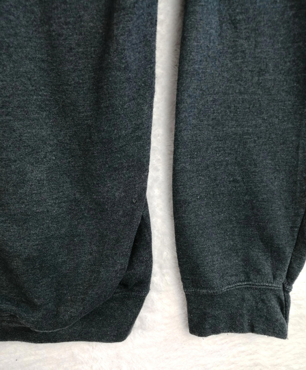 Rainbow Volleyball Hoodie Men's Size M Slate Grey Jersey Hooded Pockets Sports
