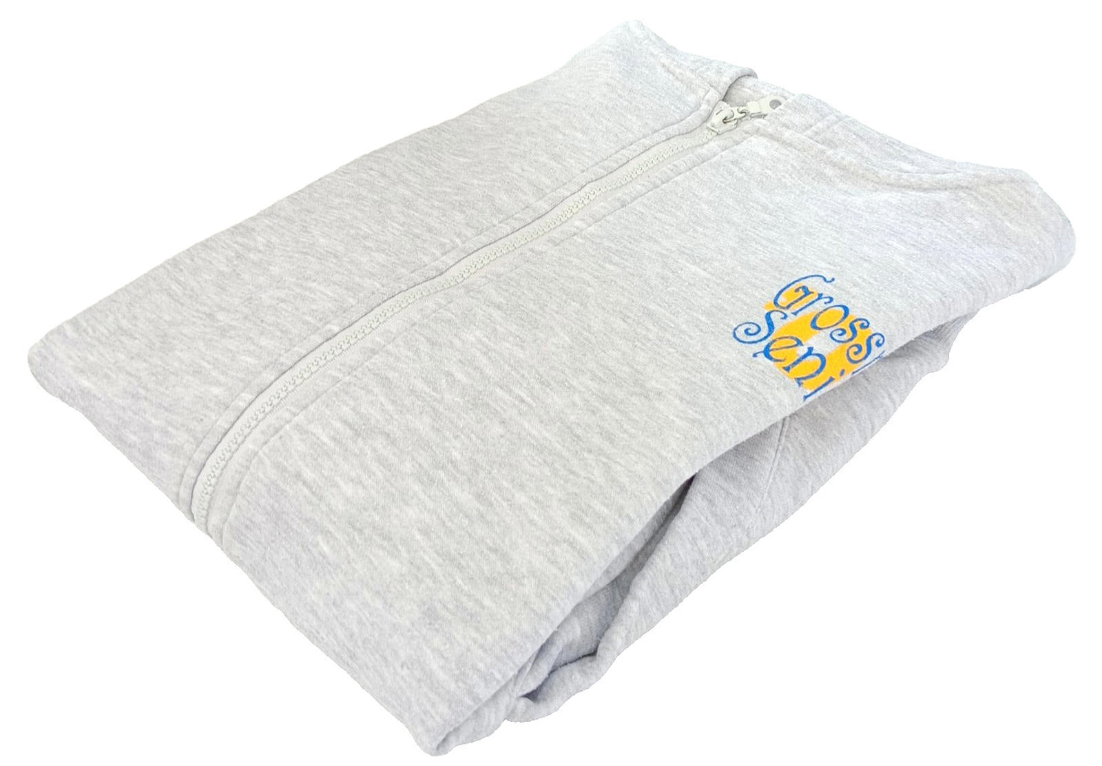 USA High School Seniors Hoodie Men's UK Size M Grey Hooded Pockets Zip Front
