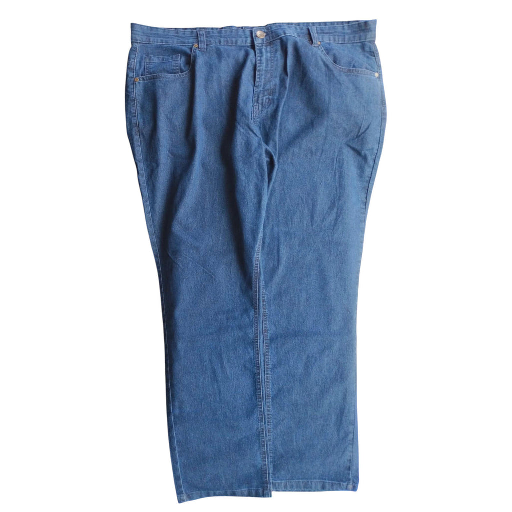 Blue Union Denim Jeans Navy Men's UK Size 46"W 31"L