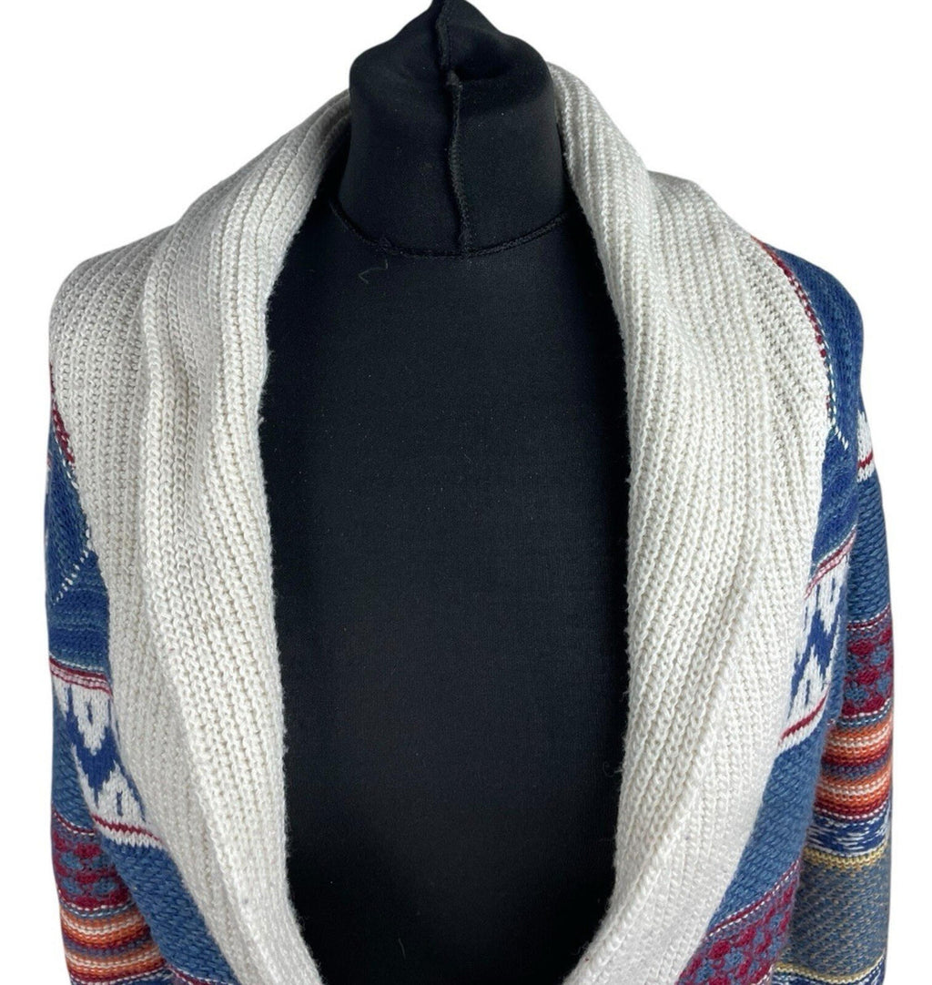Parisian Knitted Cardigan Women’s UK Size S/M Button Up Long Sleeve Multicolour