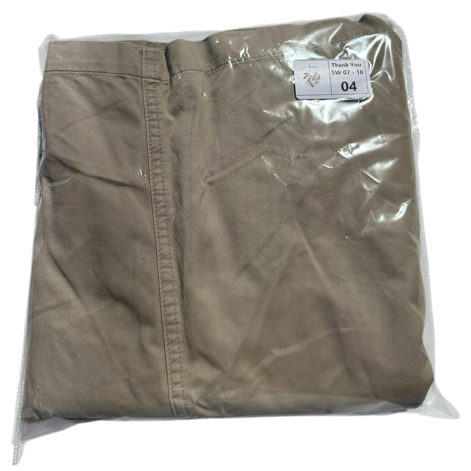 M&S Chino Shorts Men's UK Size 38" W Beige Smart 100% Cotton Summer