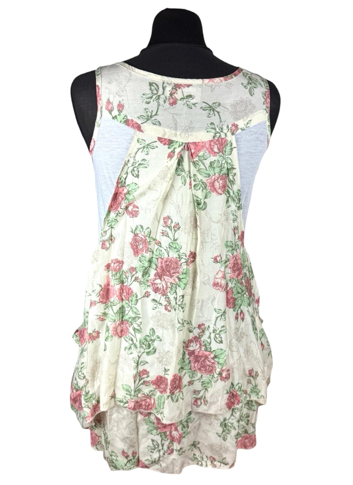 Apricot Pinafore Dress Layered Women’s UK Size M/L Mini Multicolour Summer