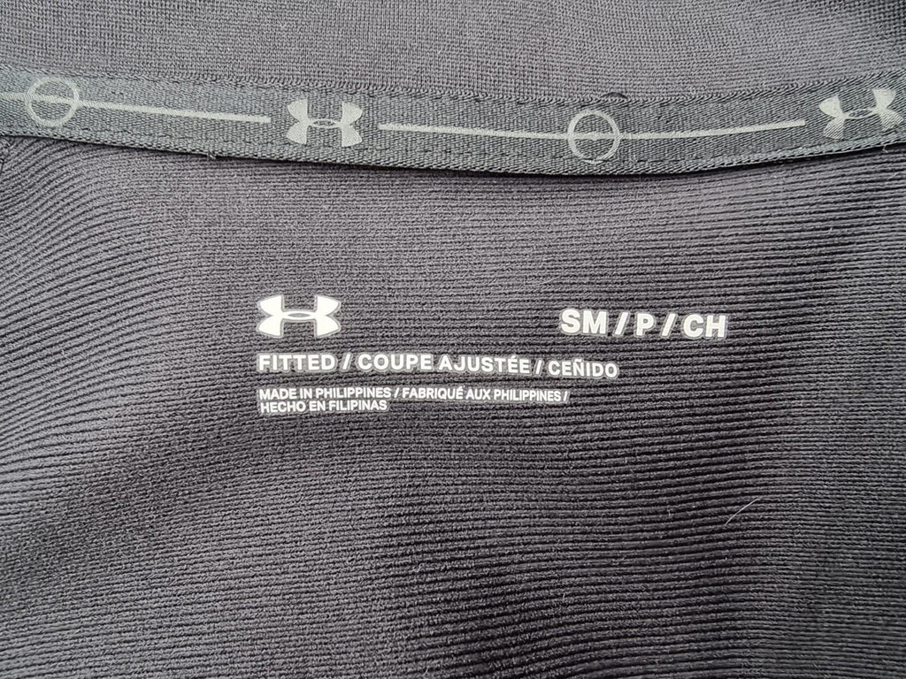 Under Armour Jacket Men's UK Size S Challenger III Black Sports Pockets Zip Logo