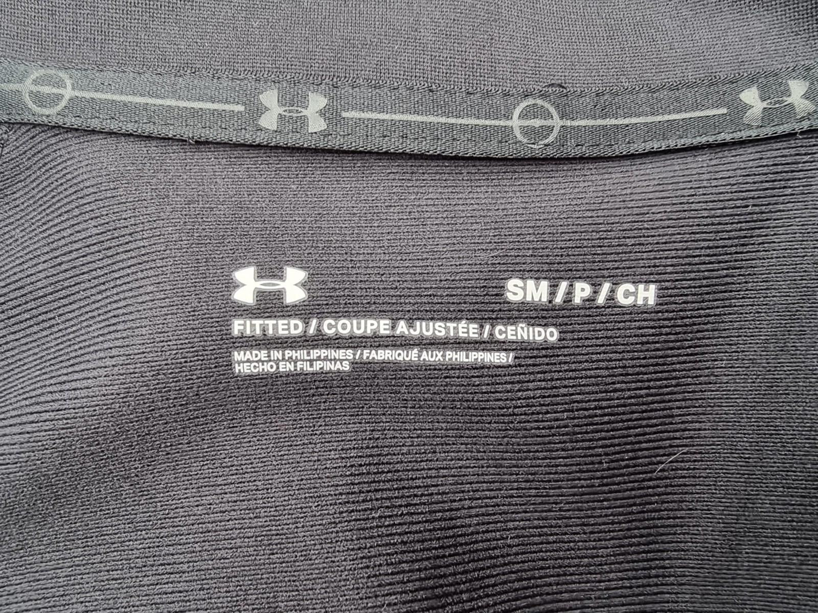 Under Armour Jacket Men's UK Size S Challenger III Black Sports Pockets Zip Logo