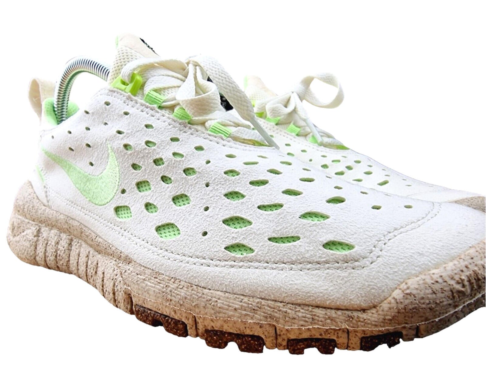 Nike Free Run Trail Men's Trainers UK Size 7 Happy Pineapple Cork Sneakers