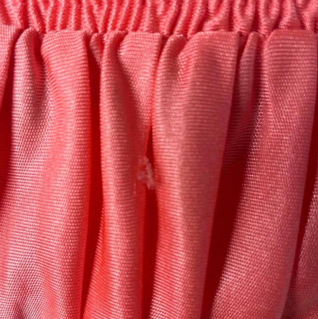 Top Shop Skirt High Low Pink Pleated Multi Length Women's UK Size 8