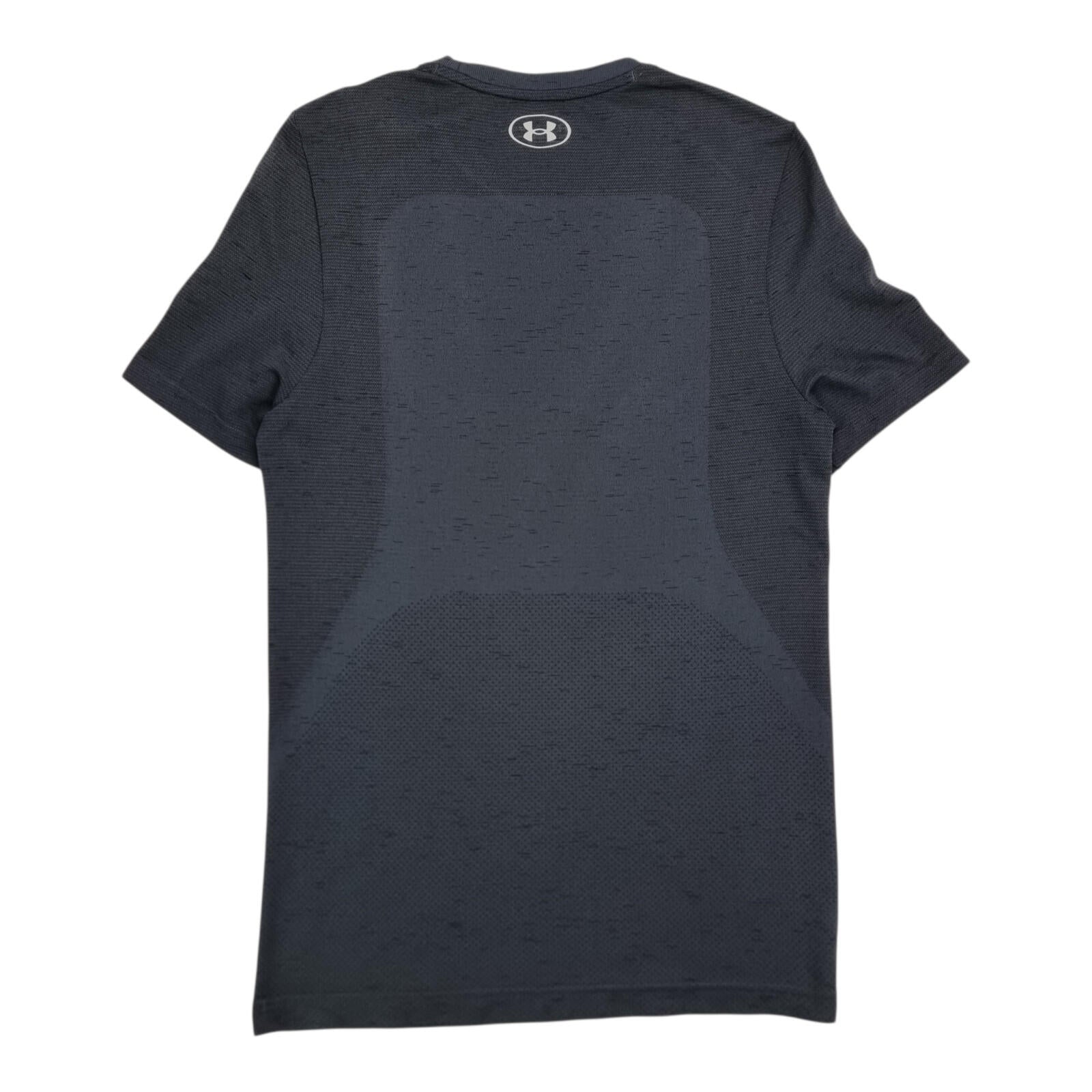 Under Armour T-Shirt Men's UK Size S Grey Vanish Seamless Short Sleeve Crew Neck