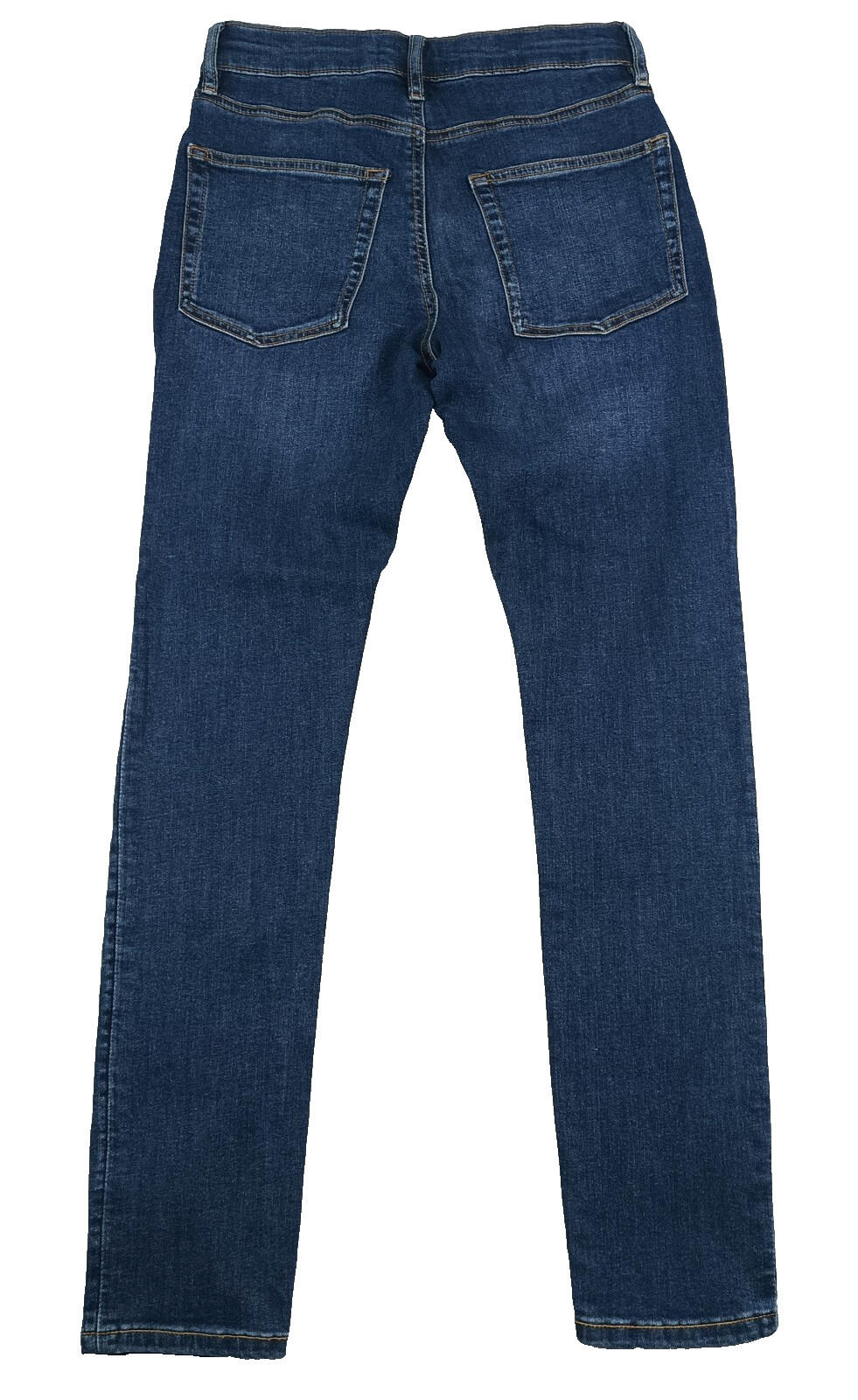 Easy Jeans Men's UK Size W28 L29 Blue 5 Pocket Cotton Rich Denim Zip Front