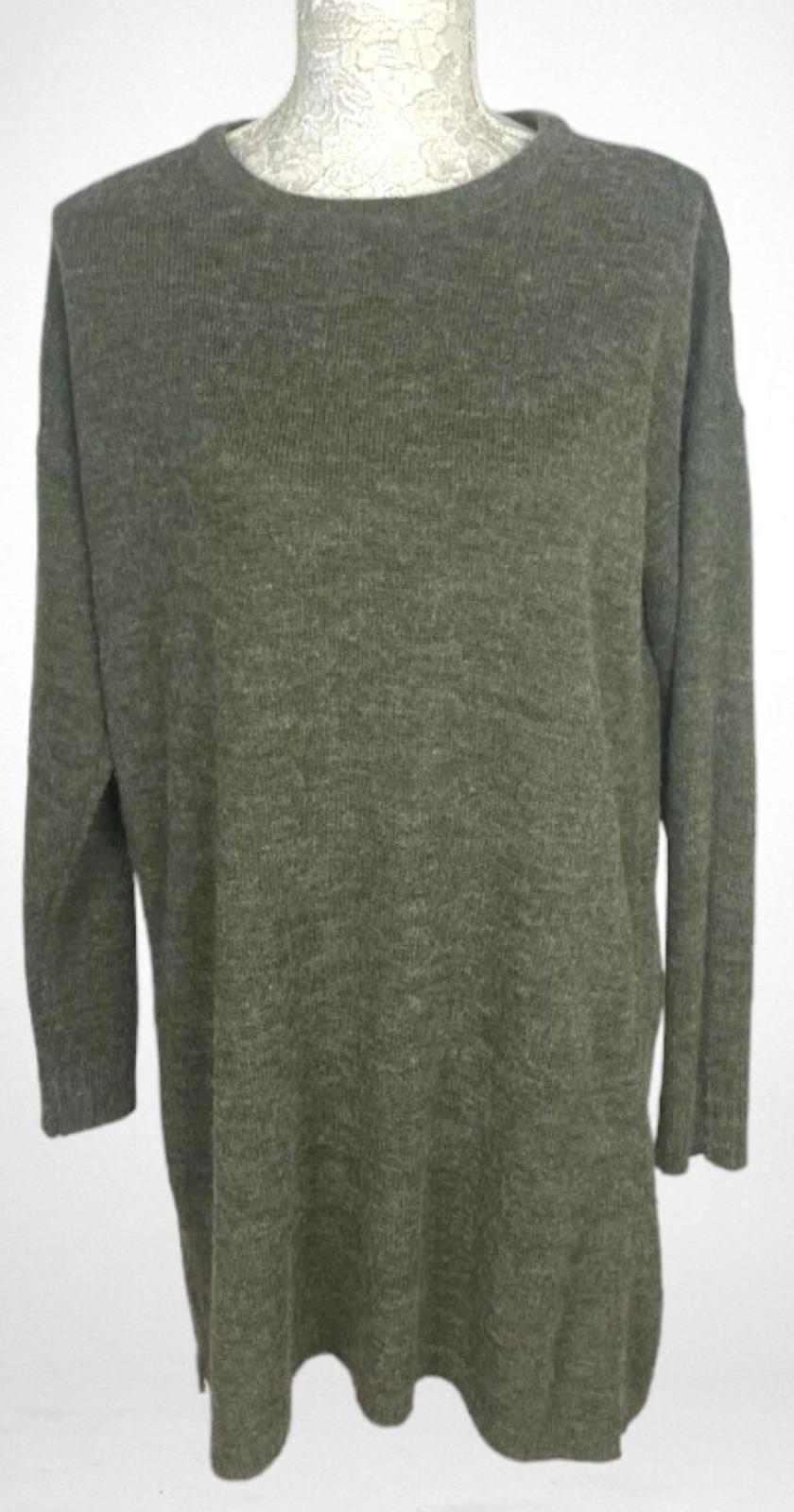 Vila Jumper Dress Green Over Sized Summer Women's UK Size M