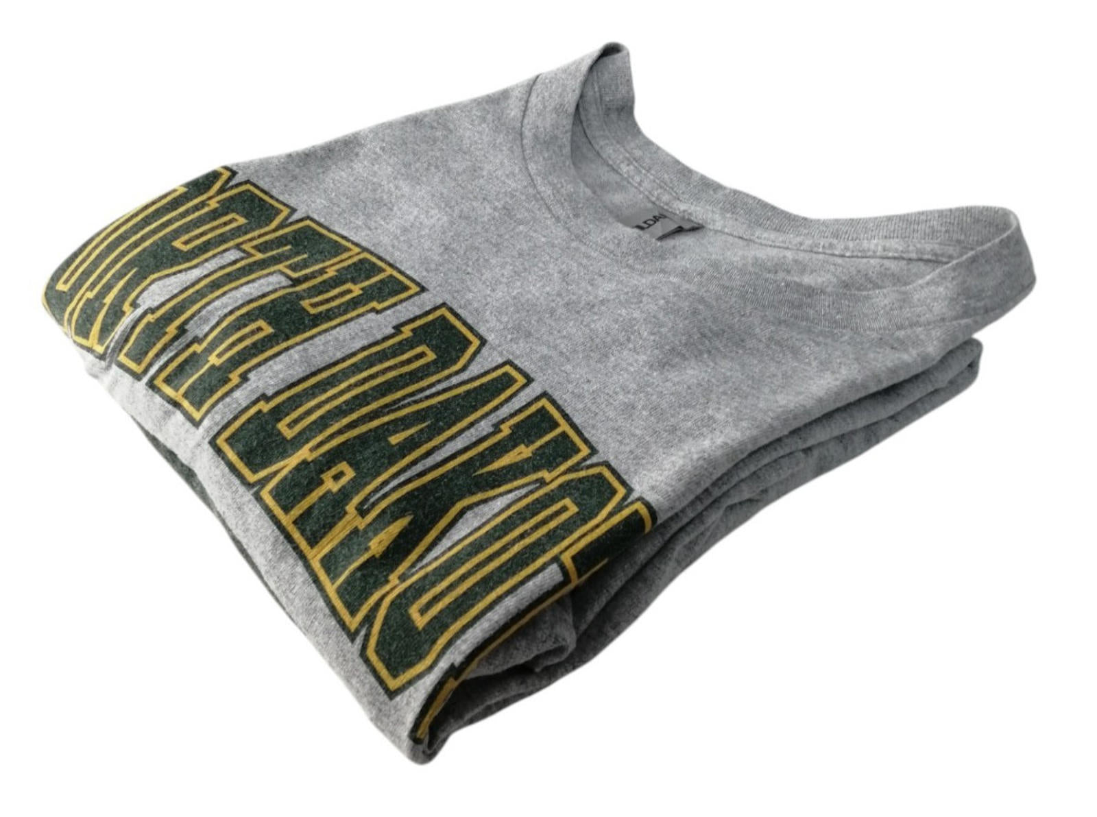North Dakota Baseball USA Graphic Print T-Shirt Men's Size XXL Grey Crew Neck