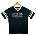 Crandon T-Shirt Men's UK Size L Blue Create Your Legacy V-Neck Short Sleeve