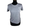 Nike Running Dri Fit Grey T-shirt Top Stretch Short Sleeve Women’s UK Size XS