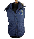 Paul’s Boutique Gilet Hooded Fur Trim Embroidered Girls UK Size L (12-13years)