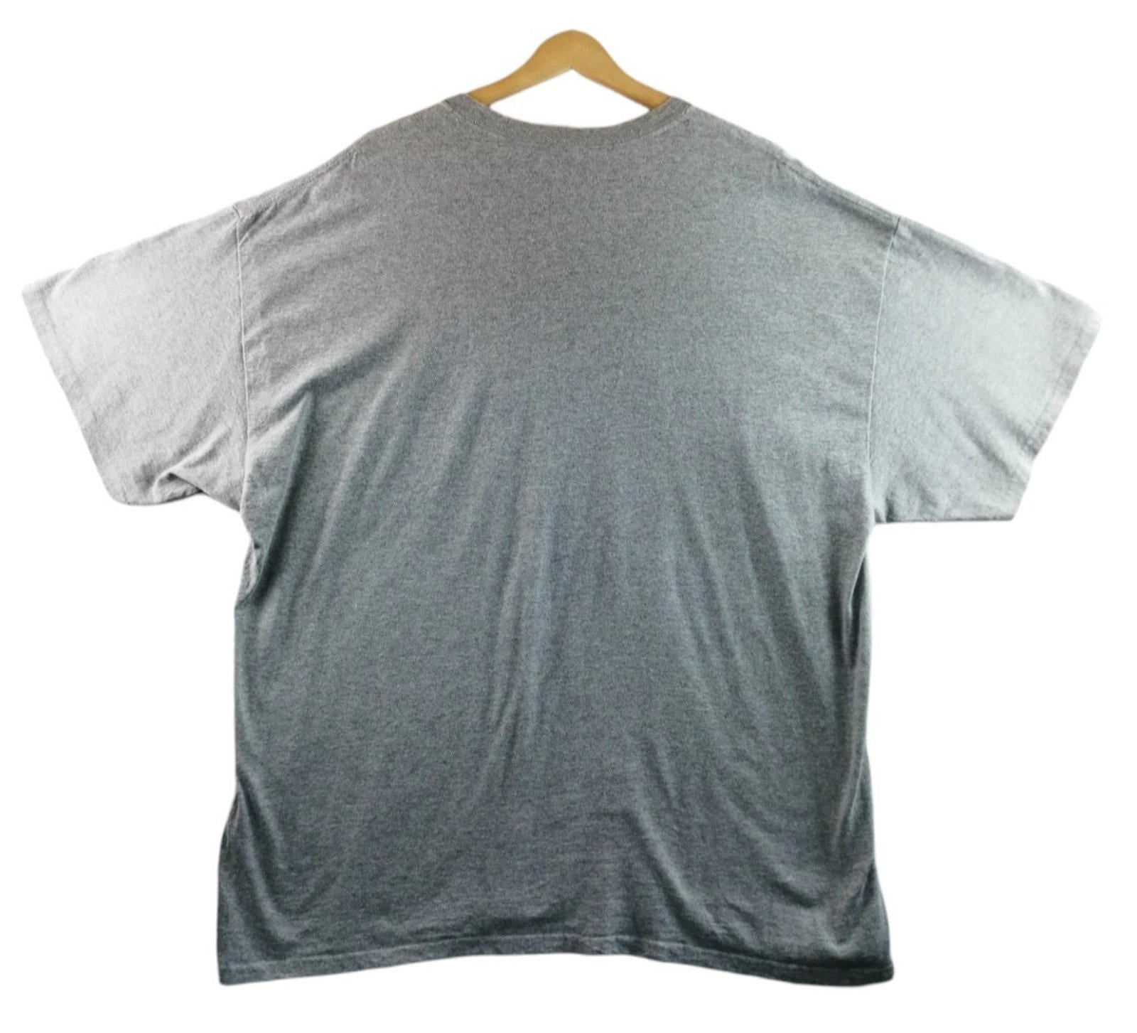 North Dakota Baseball USA Graphic Print T-Shirt Men's Size XXL Grey Crew Neck