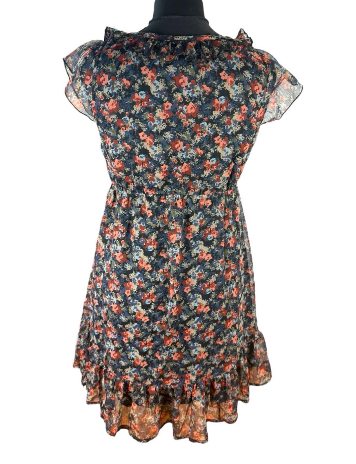 E-vie Multicolour Floral Dress Mini Women’s UK Size 10