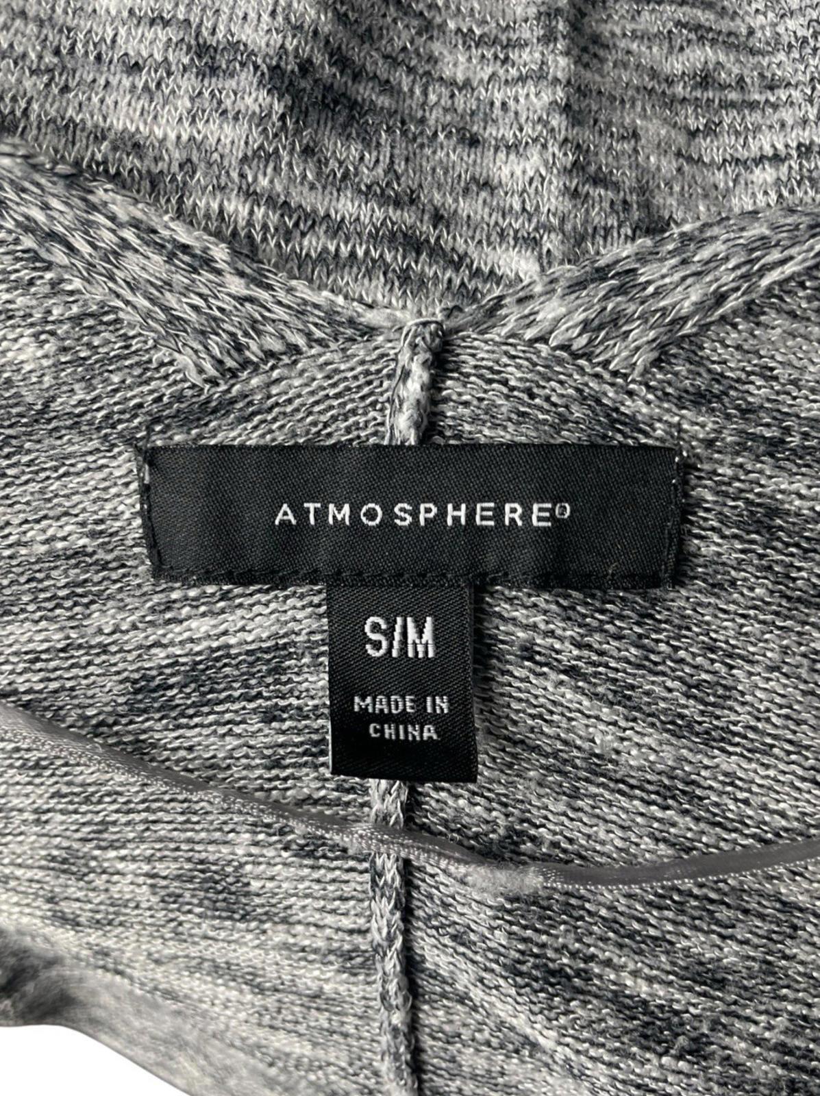Atmosphere Grey Thin Cardigan Long Short Sleeve Women’s UK Size S/M