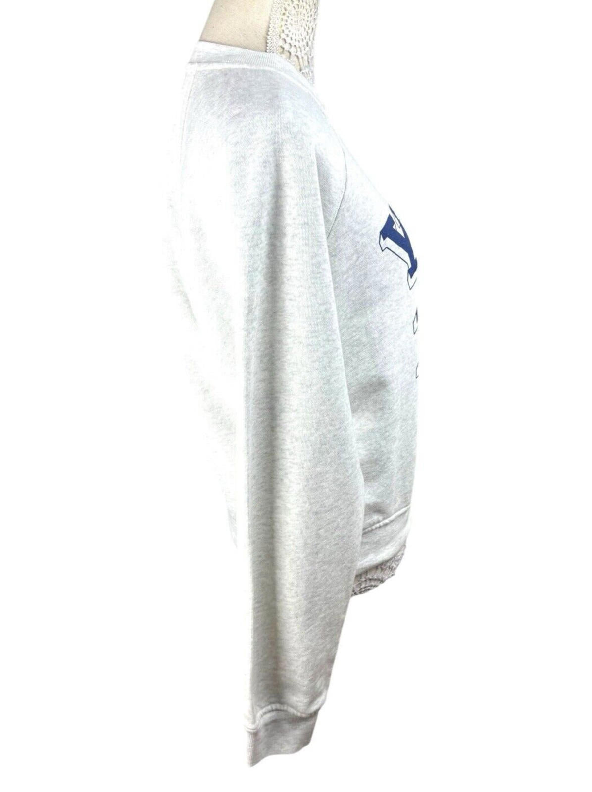 Divided Grey Varsity Cotton Jersey Sweater Yale 1701 Women’s UK Size XS