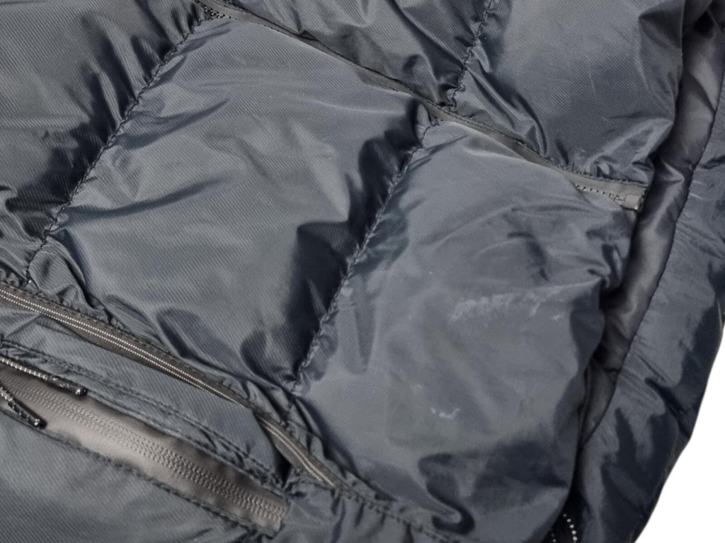 Lorenzo Veratti Puffer Jacket Men's UK Size M Black Windbreaker Down Coat Zip