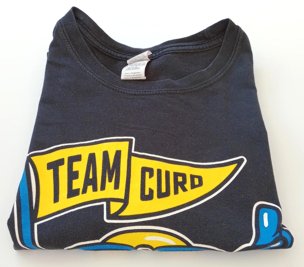 Culvers Restaurant T-Shirt Women's UK Size L Black Crew Neck Team Curd USA
