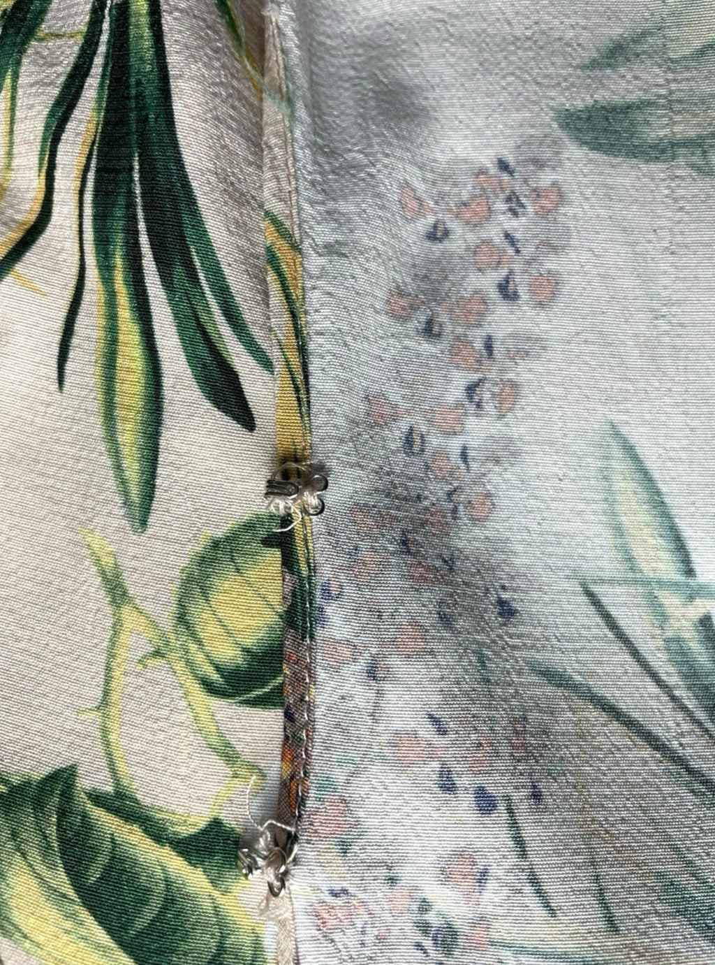 River Island Floral Croptop Tie Front 3/4 Sleeve Pastel Women’s UK Size 12
