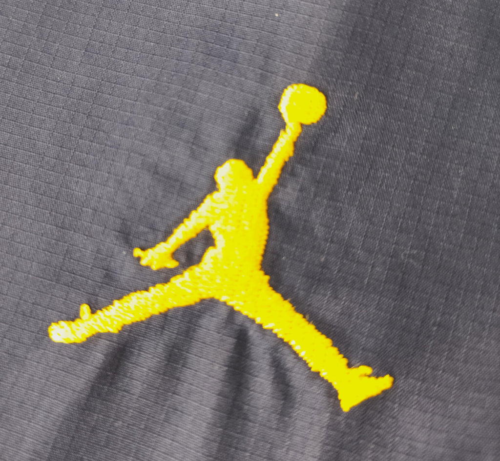 Jordan Michigan Wolverines Jacket Men's UK Size S Blue Short Sleeve Basketball