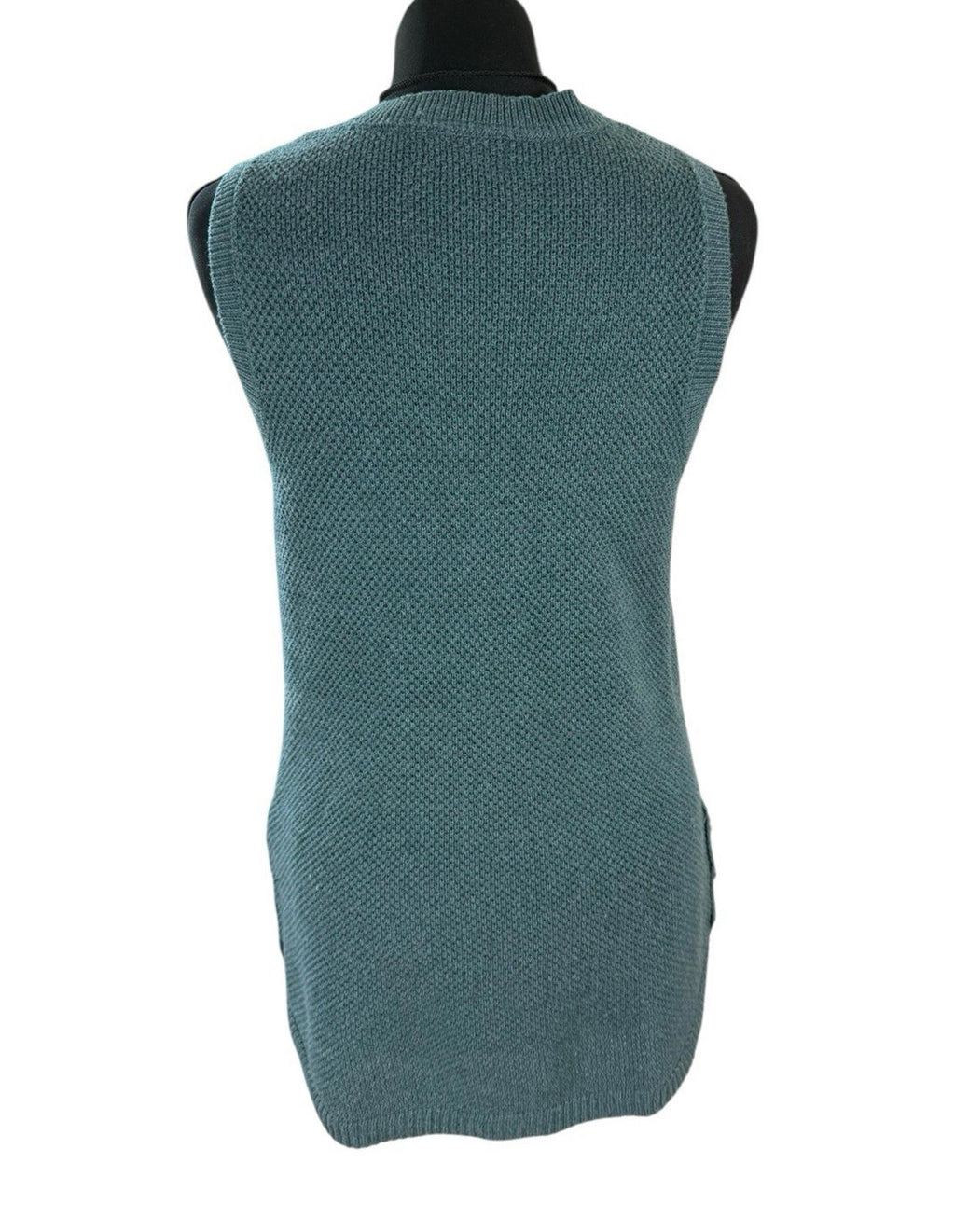 JNY Green Vest Jumper Sleeveless Women’s UK Size S