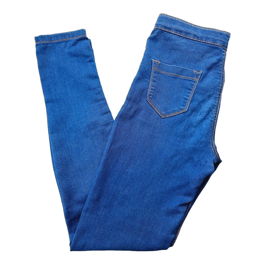 Candy Couture Jeans Junior Girls W26 L28 Blue Cotton Stretch Denim Leggings