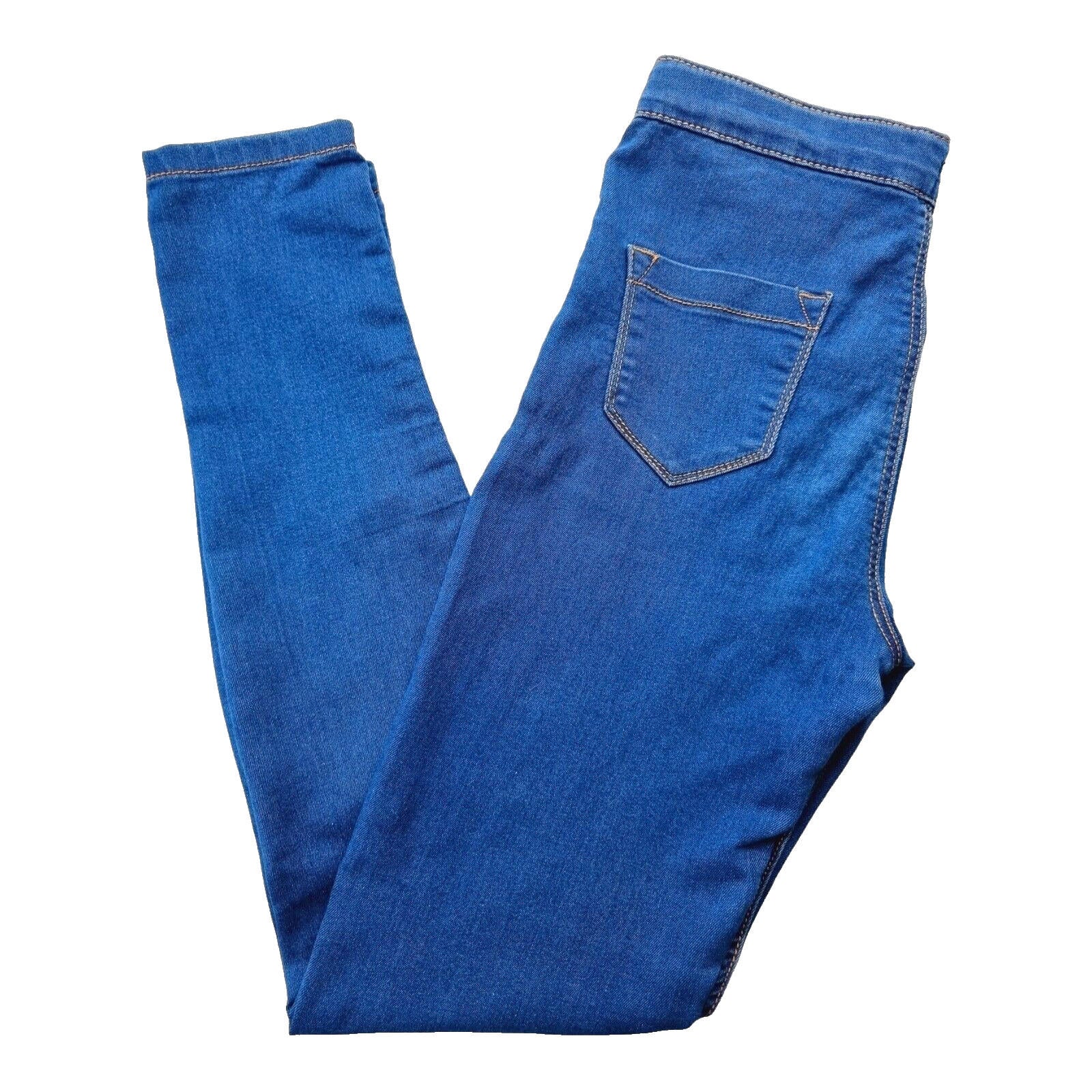Candy Couture Jeans Junior Girls W26 L28 Blue Cotton Stretch Denim Leggings