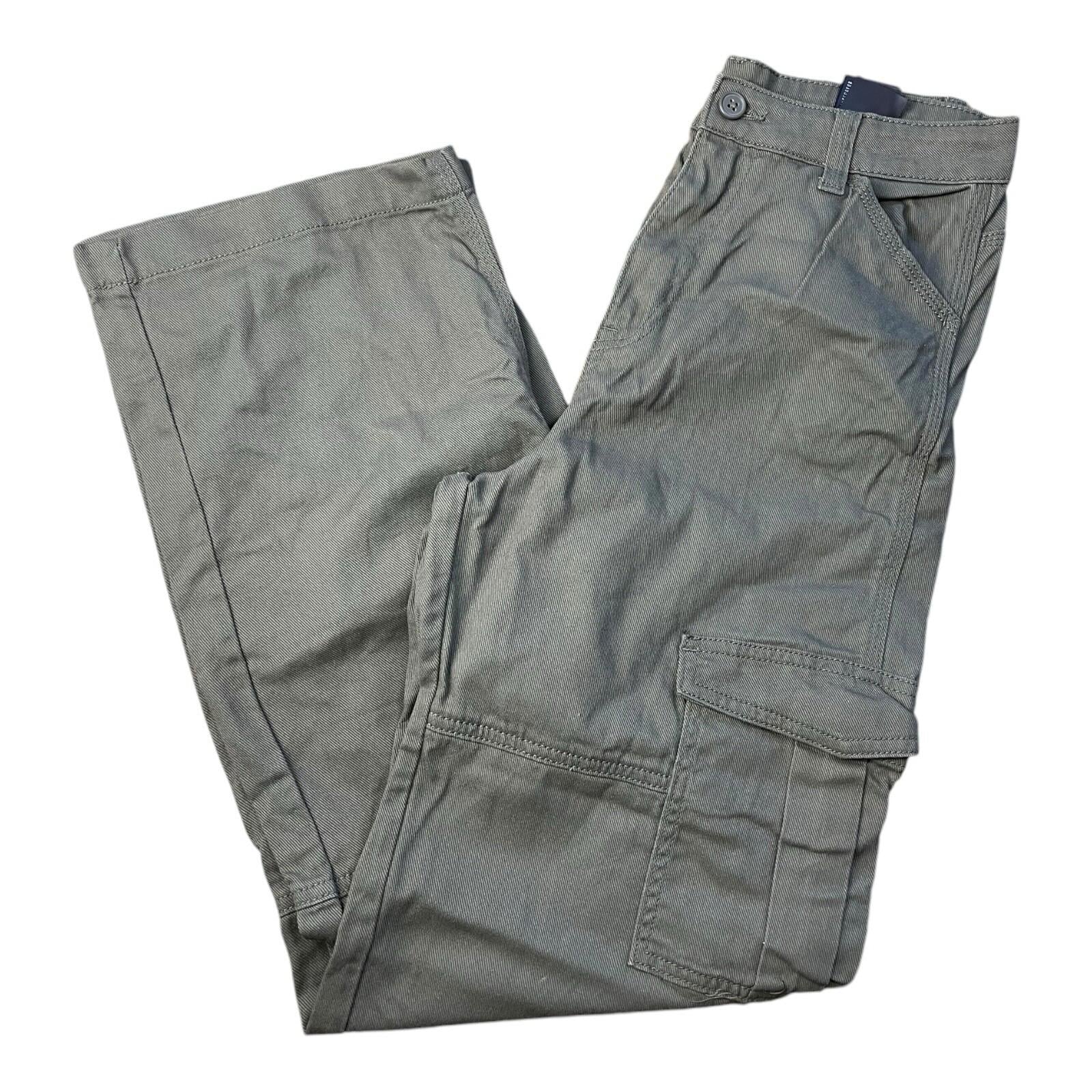 Divided Khaki Green Denim Cargo Jeans Women’s UK Size 6