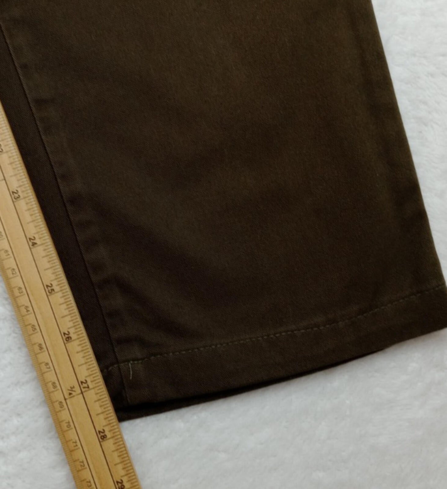 Easy Cargo Trousers Men's UK Size W38 L29 Brown 6 Pocket Design 100% Cotton