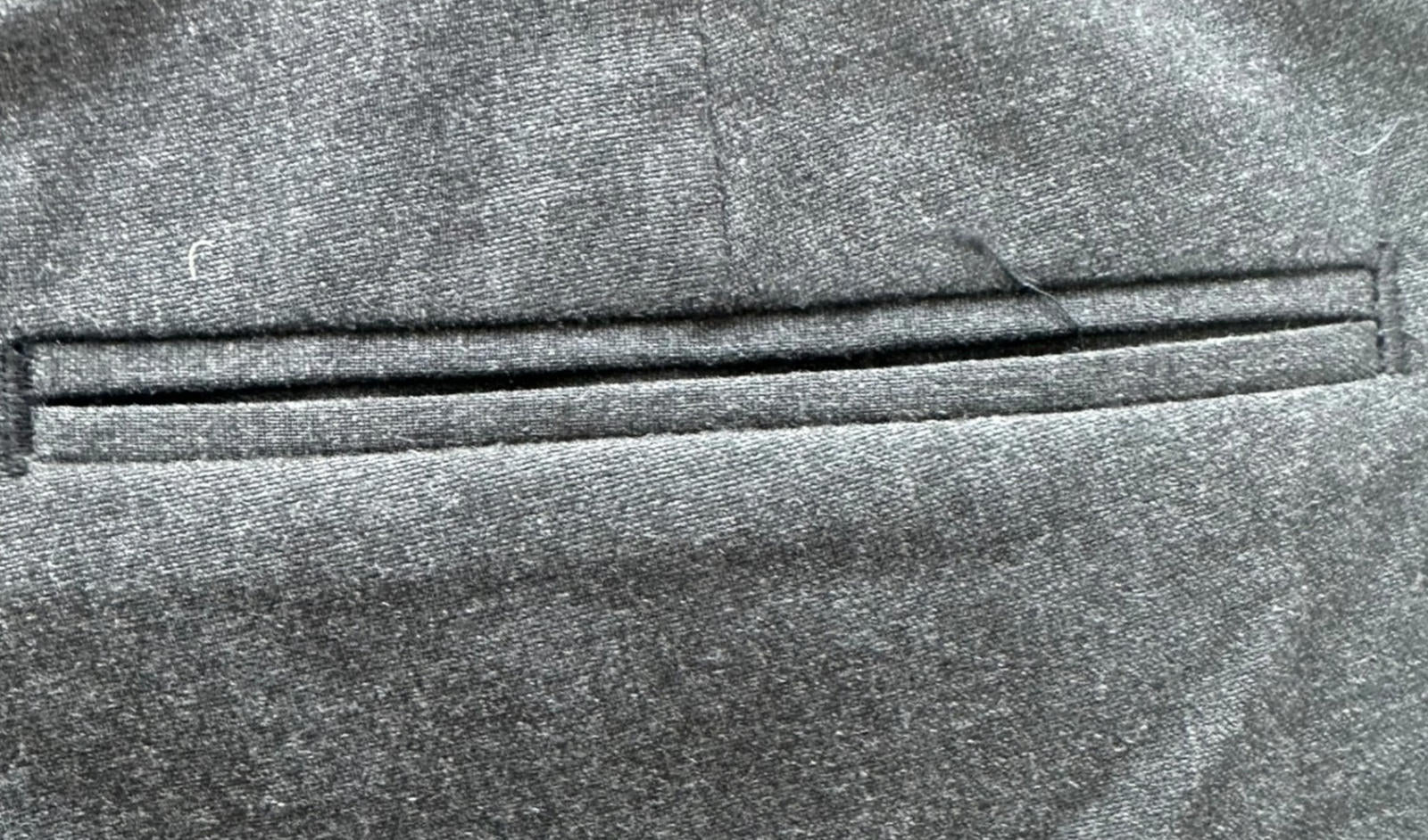 Topman Trousers Men's UK Size L Grey Regular Fit 36"W 31"L