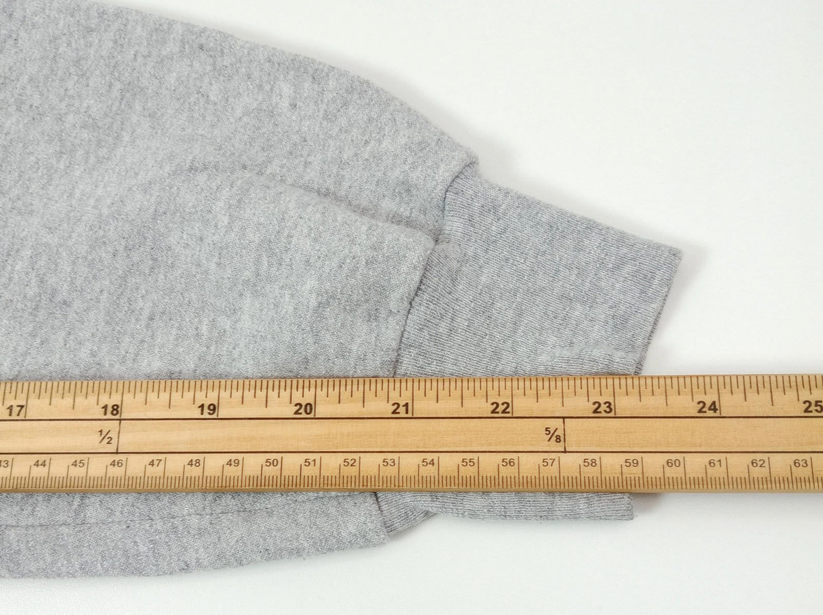 Grossmont Basketball Hoodie Men's UK Size L Grey Jersey Hooded Pockets Cotton